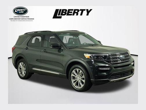 Green Metallic 2023 Ford Explorer XLT
