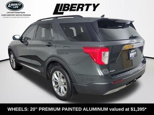 Green Metallic 2023 Ford Explorer XLT