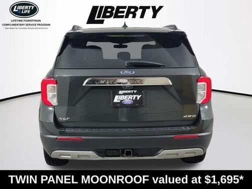 Green Metallic 2023 Ford Explorer XLT