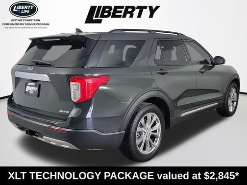 Green Metallic 2023 Ford Explorer XLT