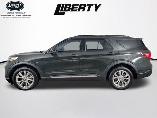 Green Metallic 2023 Ford Explorer XLT