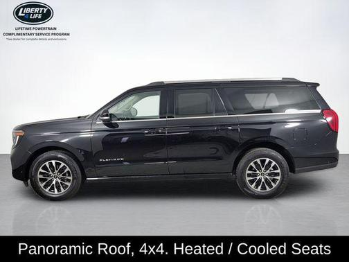 Agate Black Metallic 2025 Ford Expedition Max Platinum