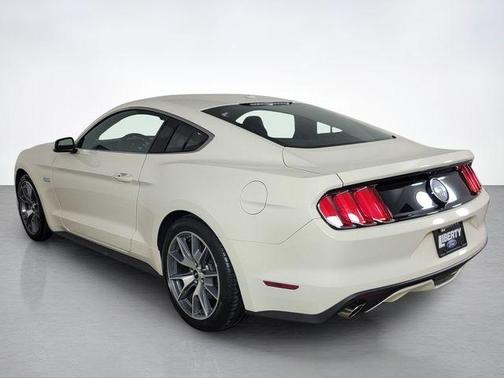Wimbledon White 2015 Ford Mustang GT 50 Years Limited Edition
