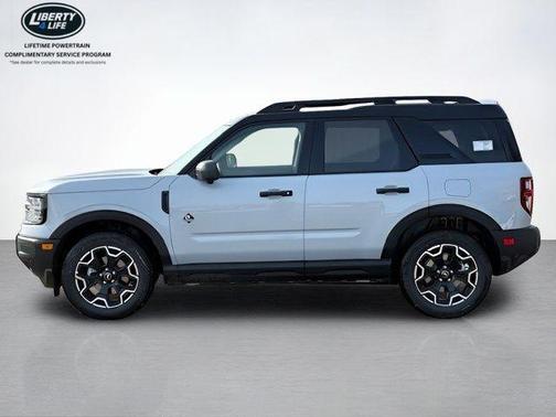 Space White Metallic 2026 Ford Bronco Sport Outer Banks