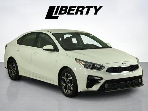 Clear White 2020 Kia Forte LXS