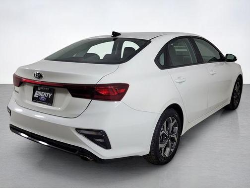 Clear White 2020 Kia Forte LXS