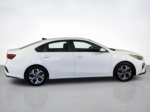 Clear White 2020 Kia Forte LXS