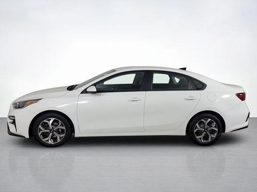 Clear White 2020 Kia Forte LXS