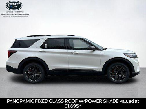 Star White 2026 Ford Explorer ST-Line