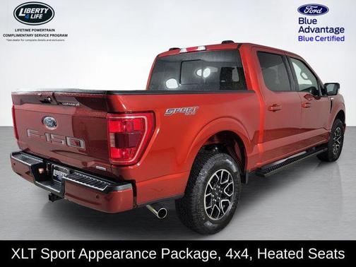 Chili Pepper Red 2023 Ford F-150 XLT
