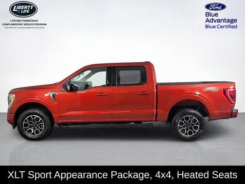 Chili Pepper Red 2023 Ford F-150 XLT