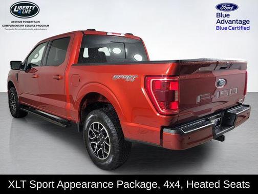 Chili Pepper Red 2023 Ford F-150 XLT