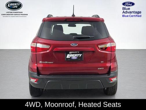Ruby Red Metallic Tinted Clearcoat 2022 Ford EcoSport SE