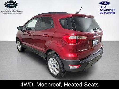 Ruby Red Metallic Tinted Clearcoat 2022 Ford EcoSport SE