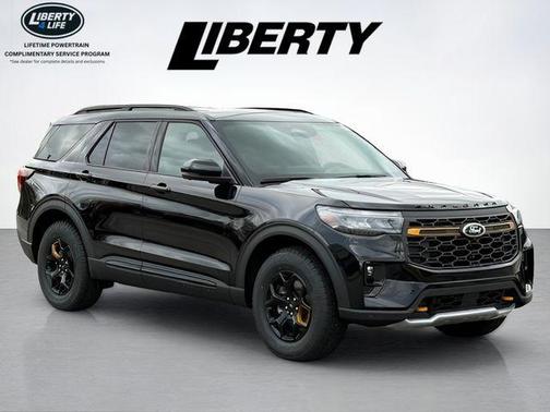 Agate Black Metallic 2026 Ford Explorer Tremor