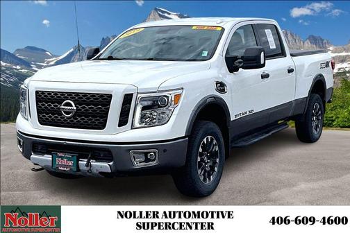 White 2019 Nissan Titan XD PRO-4X