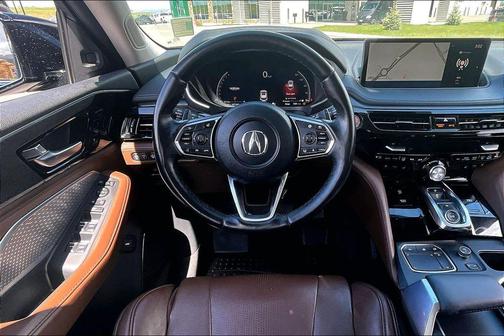 Black 2022 Acura MDX Advance