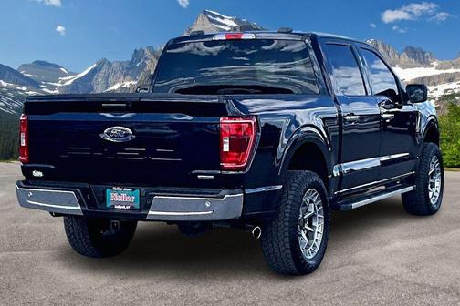 Blue 2023 Ford F-150 XLT