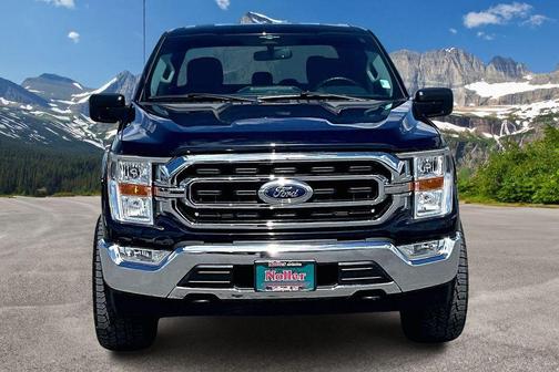 Blue 2023 Ford F-150 XLT