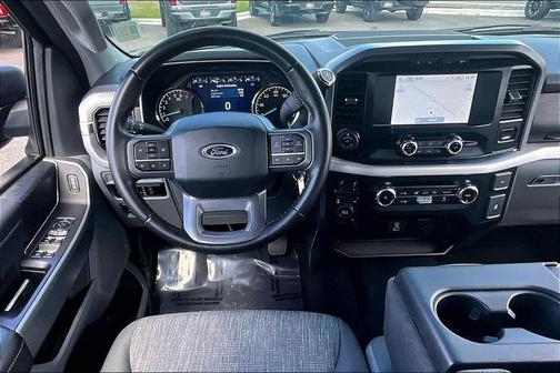 Blue 2023 Ford F-150 XLT