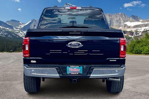 Blue 2023 Ford F-150 XLT