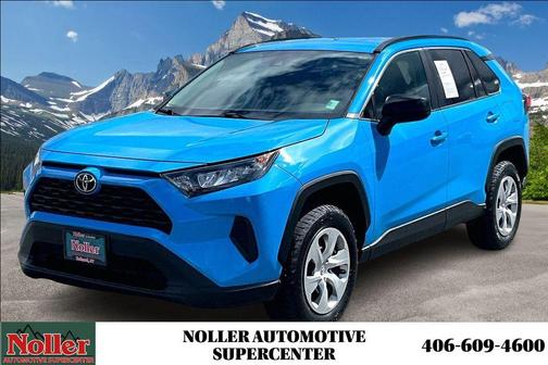 Blue Flame 2021 Toyota RAV4 LE