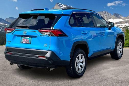 Blue Flame 2021 Toyota RAV4 LE