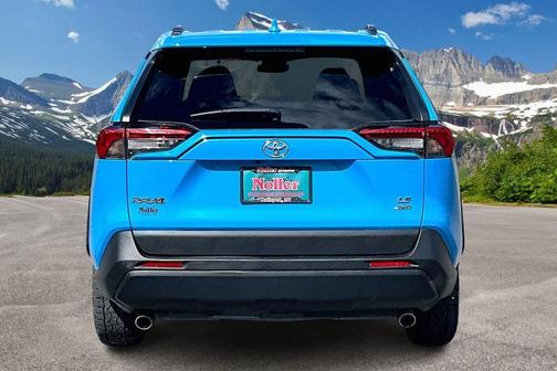 Blue Flame 2021 Toyota RAV4 LE