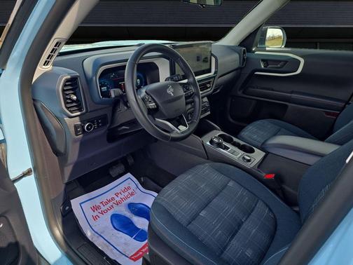 Blue 2025 Ford Bronco Sport Heritage