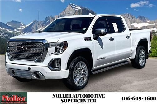White Frost Tri-Coat 2020 GMC Sierra 1500 Denali