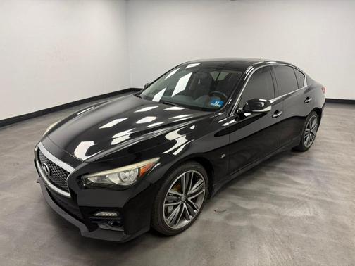 Black Obsidian 2015 INFINITI Q50 Sport