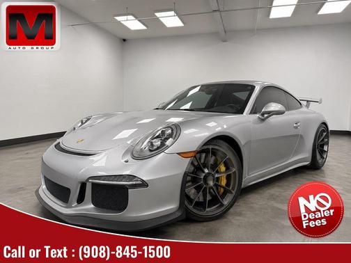 Rhodium Silver Metallic Paint 2014 Porsche 911 GT3