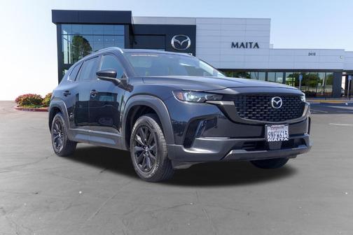 Jet Black Mica 2025 Mazda CX-50 2.5 S Preferred Package