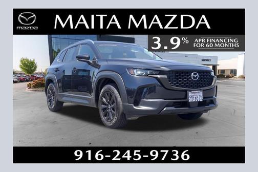 Jet Black Mica 2025 Mazda CX-50 2.5 S Preferred Package