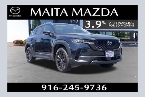 Jet Black Mica 2025 Mazda CX-50 2.5 S Preferred Package