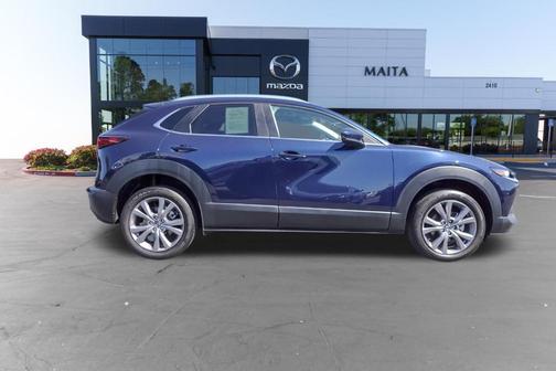 Deep Crystal Blue Mica 2025 Mazda CX-30 2.5 S Preferred Package