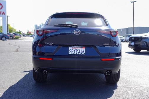 Deep Crystal Blue Mica 2025 Mazda CX-30 2.5 S Preferred Package