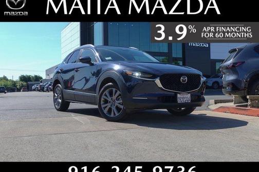Deep Crystal Blue Mica 2025 Mazda CX-30 2.5 S Preferred Package