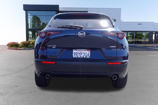 Deep Crystal Blue Mica 2025 Mazda CX-30 2.5 S Preferred Package