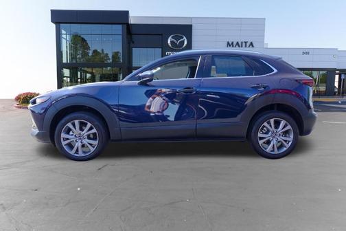 Deep Crystal Blue Mica 2025 Mazda CX-30 2.5 S Preferred Package