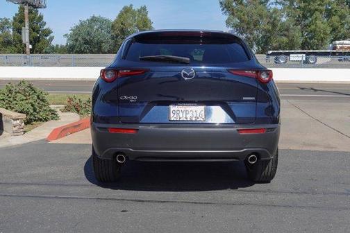 Deep Crystal Blue Mica 2025 Mazda CX-30 2.5 S Preferred Package