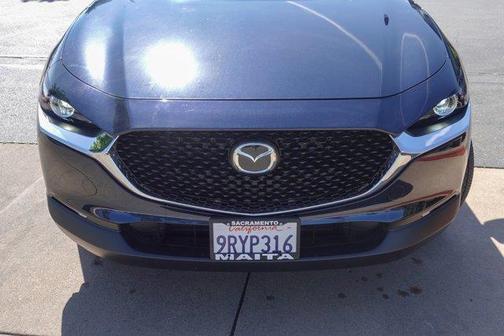 Deep Crystal Blue Mica 2025 Mazda CX-30 2.5 S Preferred Package