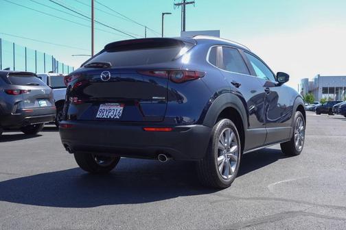 Deep Crystal Blue Mica 2025 Mazda CX-30 2.5 S Preferred Package