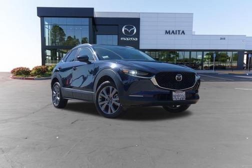 Deep Crystal Blue Mica 2025 Mazda CX-30 2.5 S Preferred Package