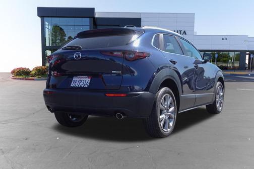 Deep Crystal Blue Mica 2025 Mazda CX-30 2.5 S Preferred Package