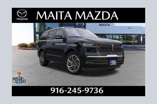Black Metallic 2025 Lincoln Navigator Reserve