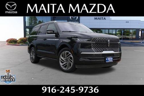Black Metallic 2025 Lincoln Navigator Reserve