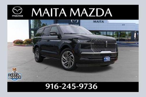 Black Metallic 2025 Lincoln Navigator Reserve