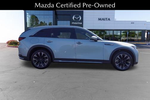 Sonic Silver Metallic 2024 Mazda CX-90 PHEV Premium Plus