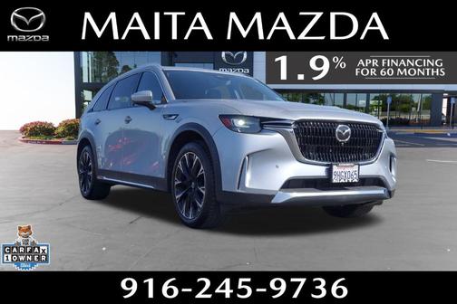 Sonic Silver Metallic 2024 Mazda CX-90 PHEV Premium Plus
